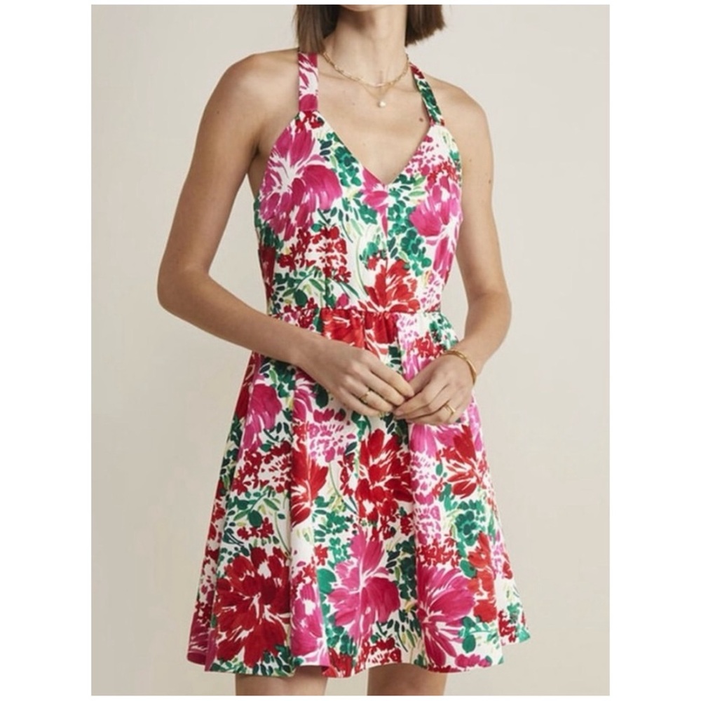 Vineryard Vines Bow back fit and flare mini dress